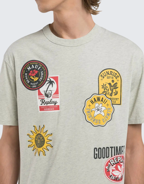 Replay Short Sleeve T-Shirt M3040 Men