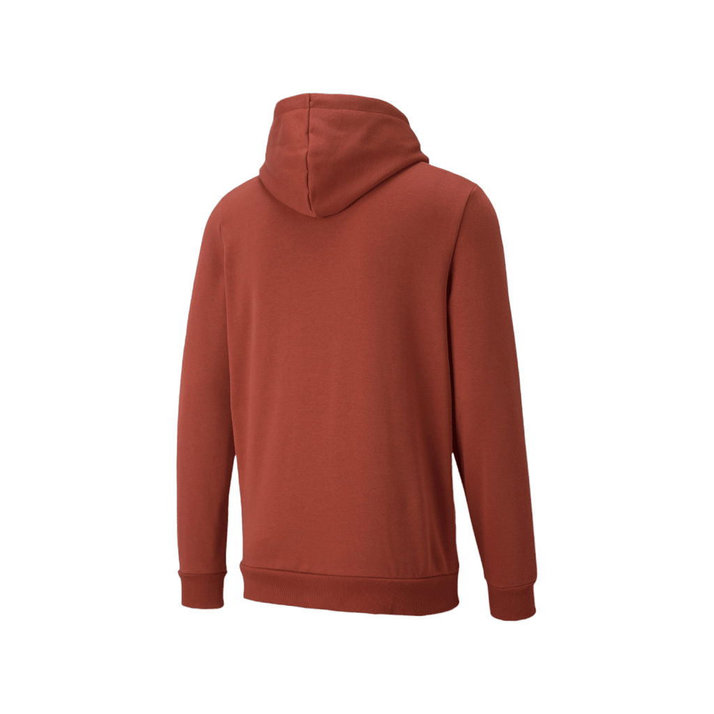 Puma Essential Embroidery Logo Hoodie Rust Red
