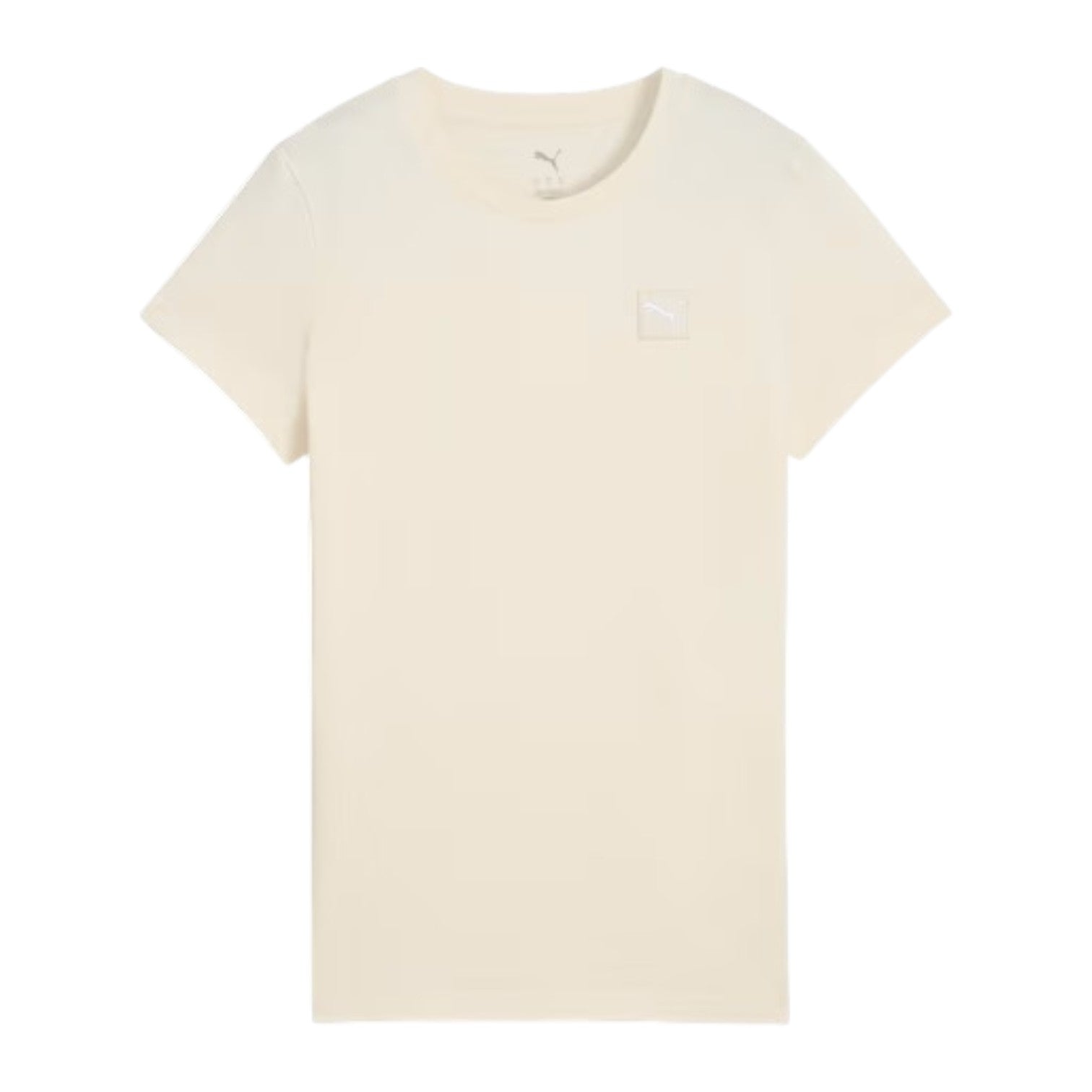 Puma Womens Essential Elevated Tee - Cream
