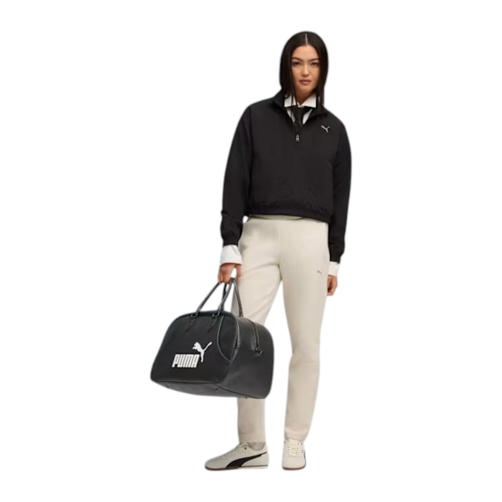 Puma Womens Evostripe Comfort Regular Fit Tracksuit Set - Alpine Snow Cream