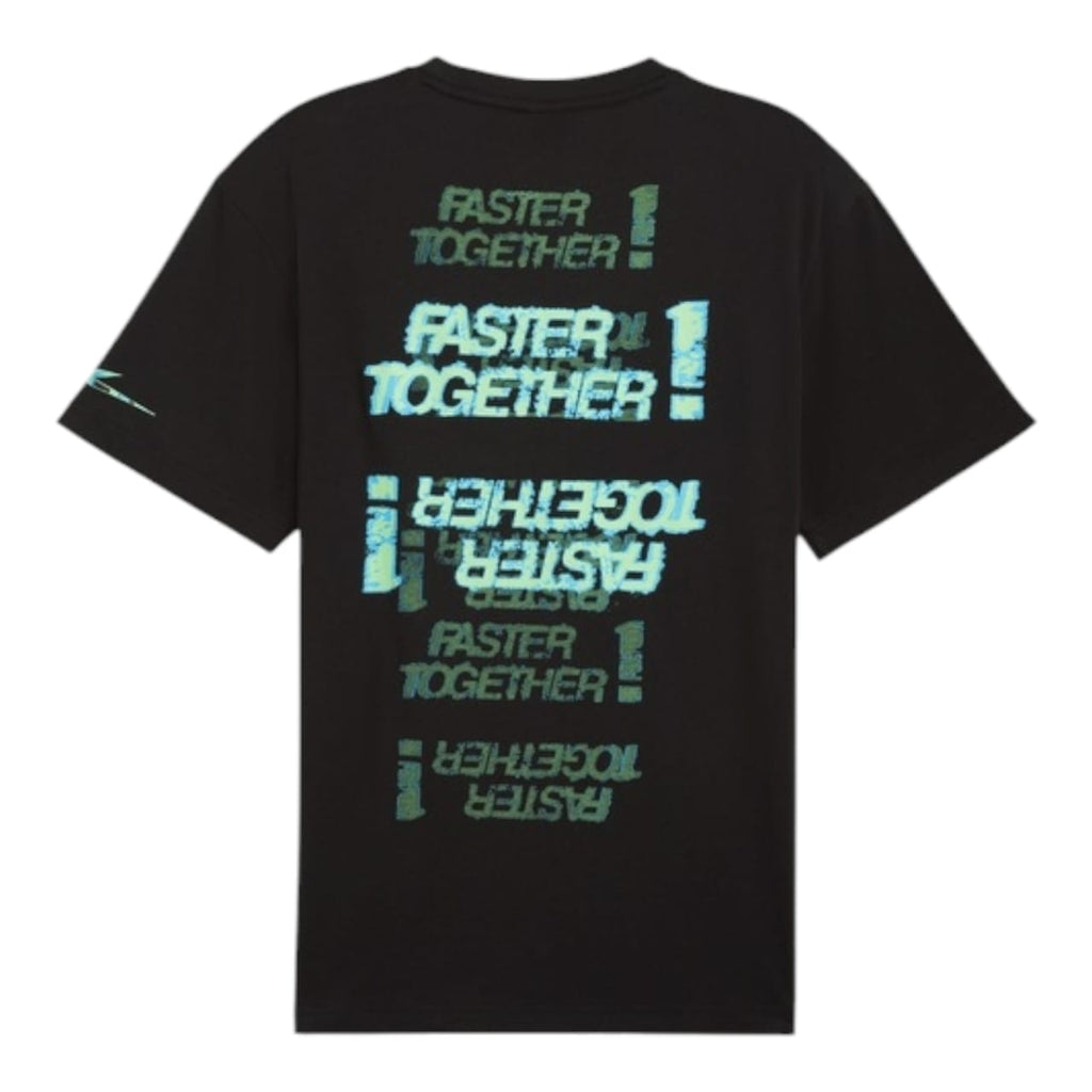 Puma T Shirt MAPF1 Neon Energy Black