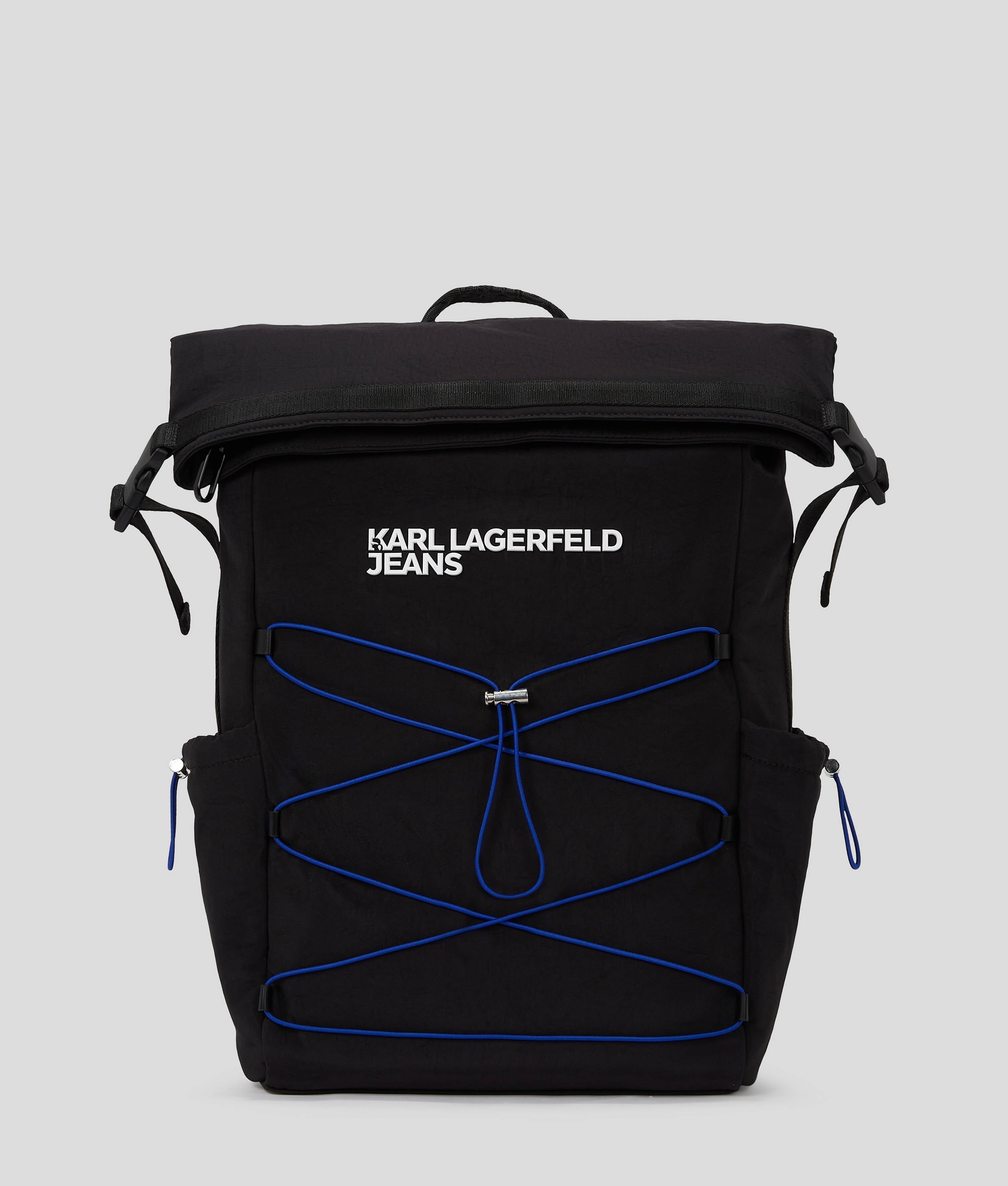 UTILITY DRAWSTRING ROLL-TOP BACKPACK