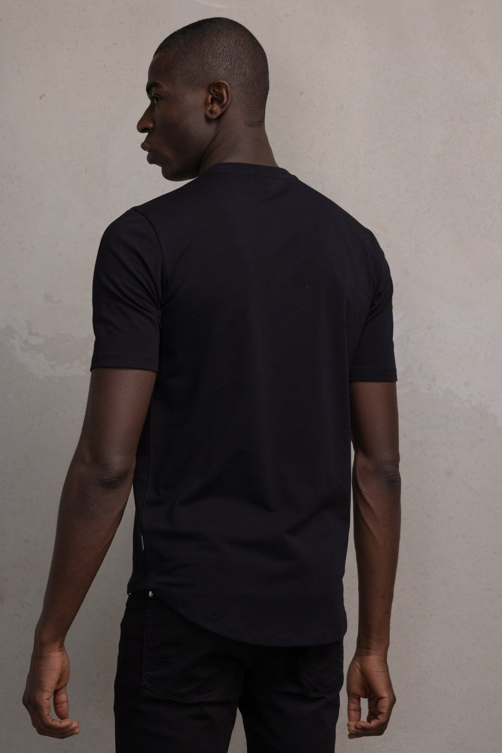 BALR Athletic Small Branded Chest T-Shirt Jet Black