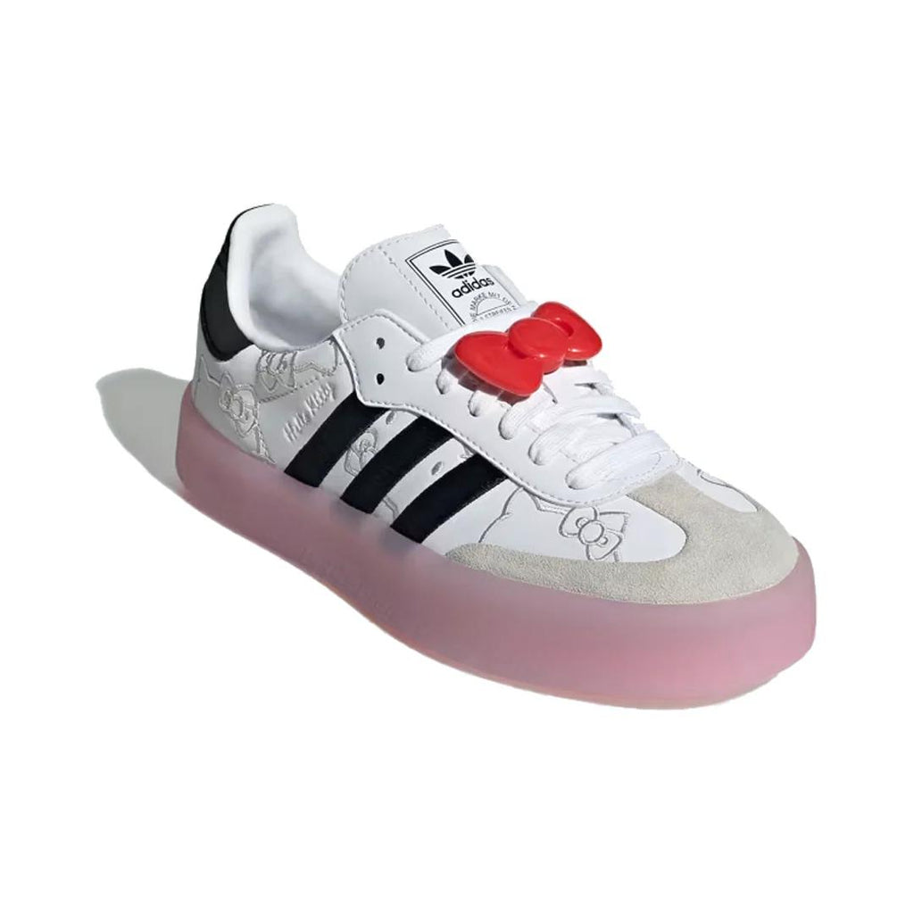 Adidas Women's x Hello Kitty Sambae 'White Black Clear Pink'