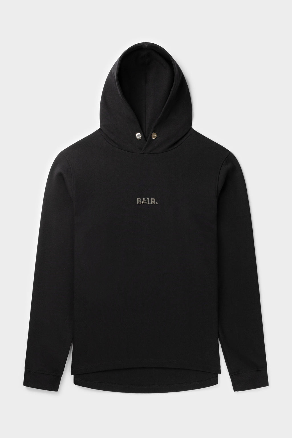 BALR Q-Series Straight Classic Hoodie Men Black
