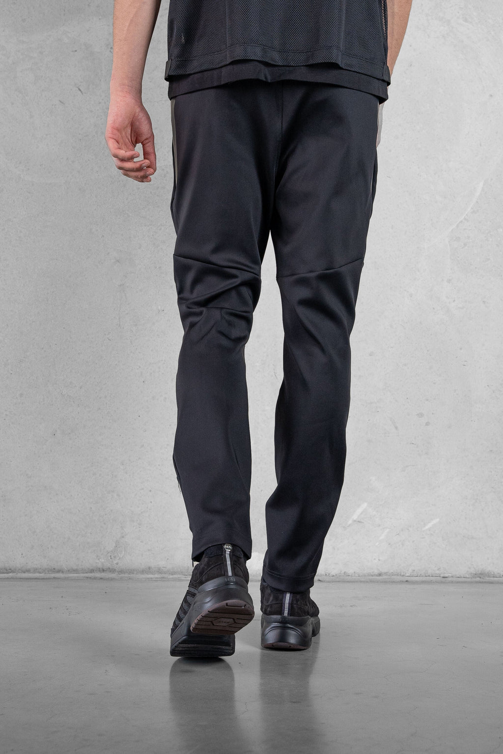 BALR Slim Tech Zip Track Pants Jet Black