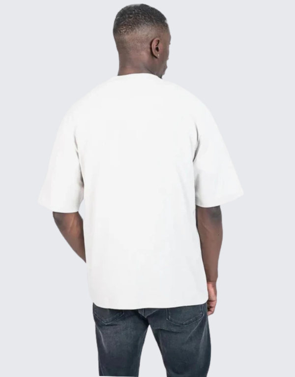Calvin Klein Heavy Relaxed T-Shirt In Light Grey Men