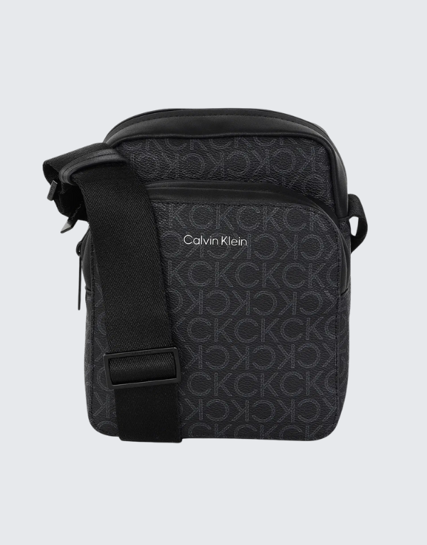 Calvin Klein Must Reporter Small Mono Bag In Black Men