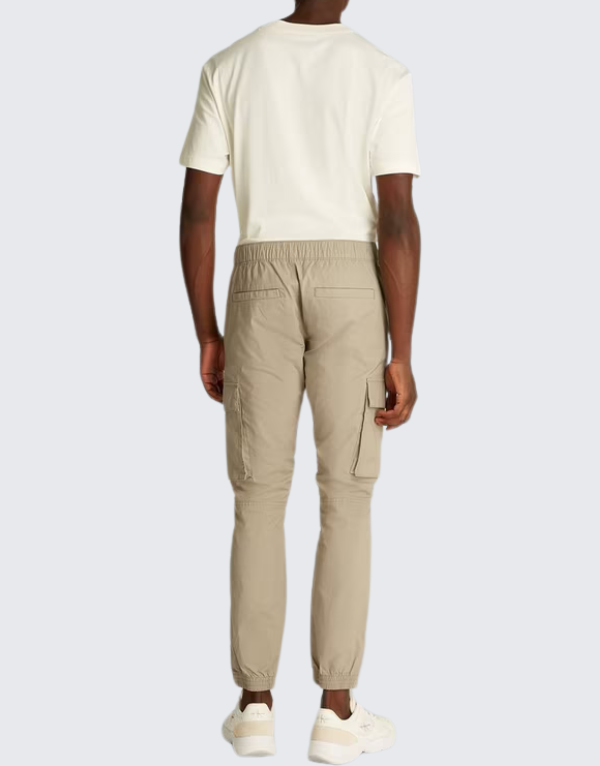 Calvin Klein Skinny Cargo Pants In Sage