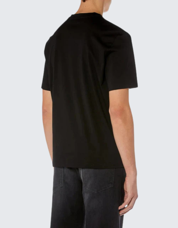 Diesel T-Adjust K16 Short Sleeve T-Shirt In Black (9Xx) Men