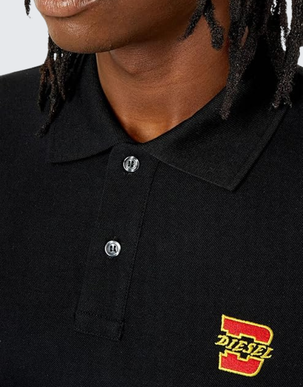Diesel T-Smith G1 Short Sleeve Polo Shirt In 9Xx Men