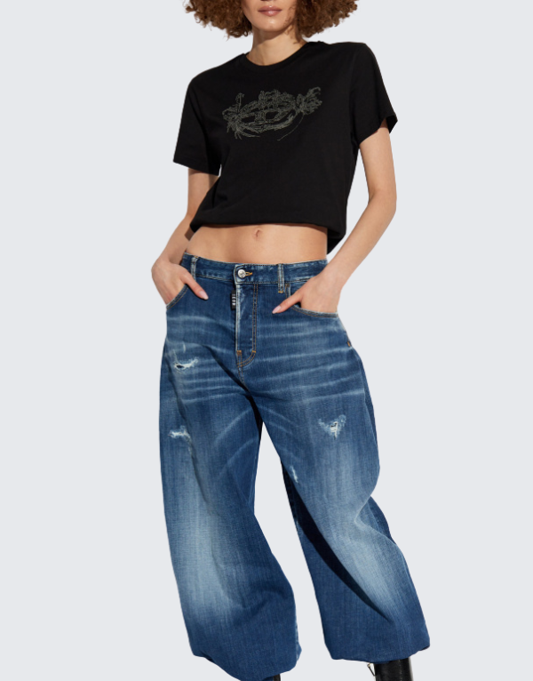 Diesel T-Uncuties P3 T-Shirt In 9Xx Womens