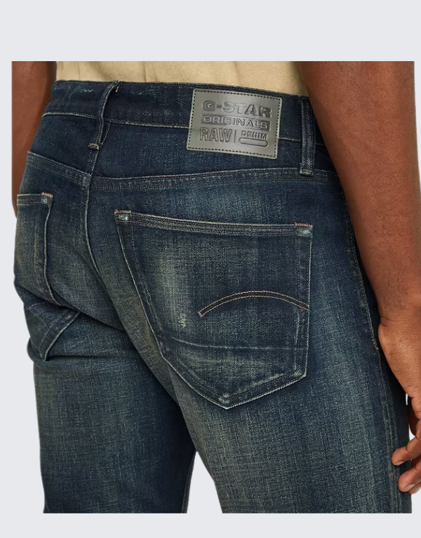 G-Star Raw 3301 Slim Jeans In Antique Foundry Wash Men
