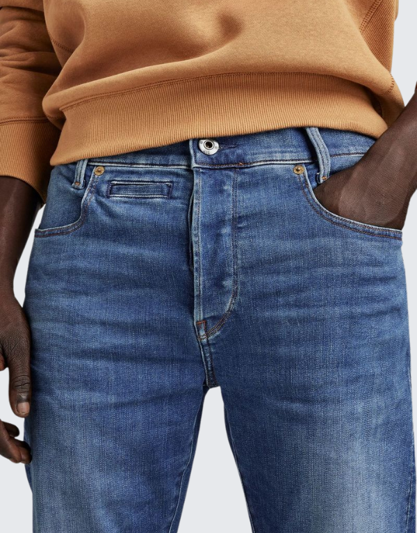 G-Star Raw D-Staq Five Pocket Slim Jeans In Medium Indigo  Men