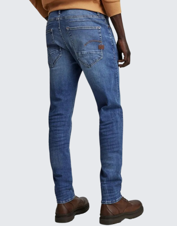 G-Star Raw D-Staq Five Pocket Slim Jeans In Medium Indigo  Men