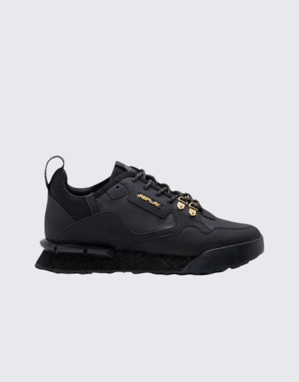 Replay Field Hardware Sneakers In Black Men