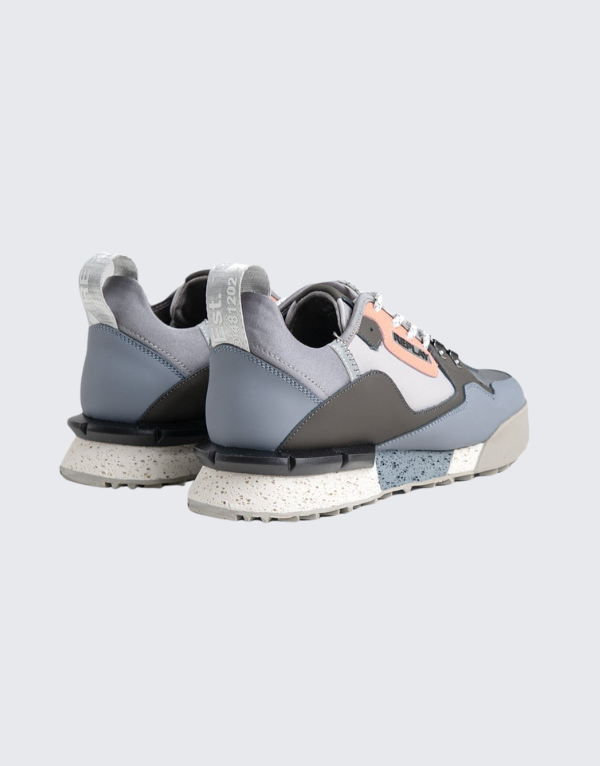 Replay Field Speed X Sneakers In Light Grey And Light Blue Men