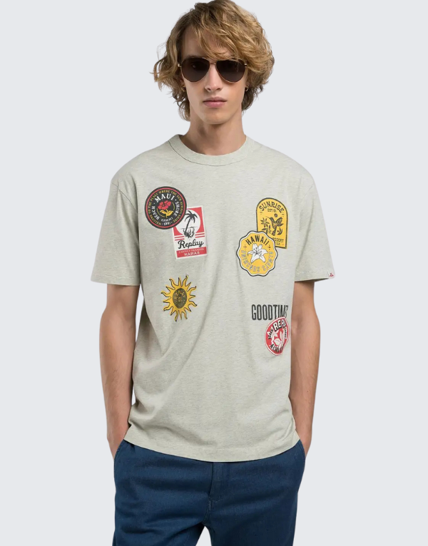 Replay Short Sleeve T-Shirt M3040 Men